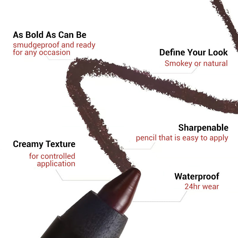 Ultra-Pigmented Beachproof Gel Pencil Eyeliner
